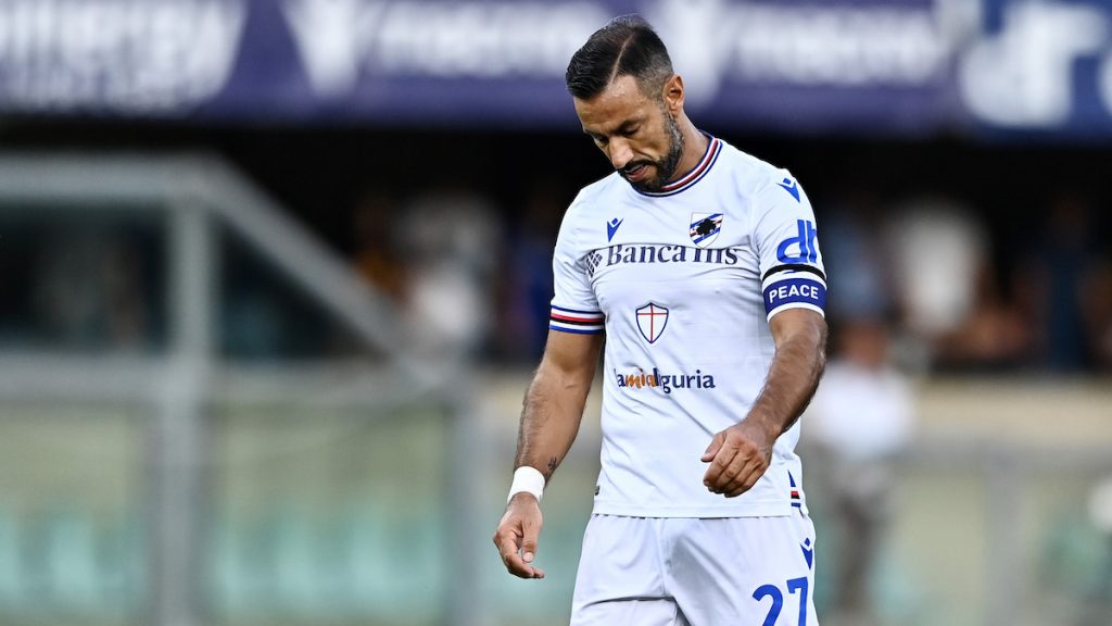 Quagliarella La Retrocessione Con La Sampdoria Arriva Da Lontano