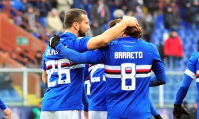 sampdoria silvestre barreto esultanza