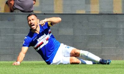 quagliarella proteste sampdoria cagliari aprile 2018