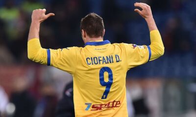 esultanza gol daniel ciofani frosinone