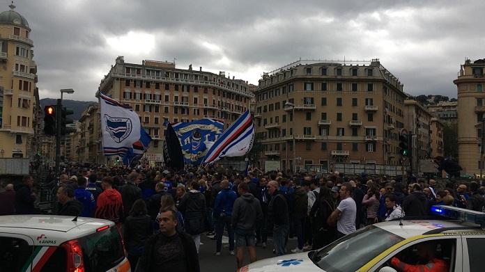 corte tifosi sampdoria roma 4