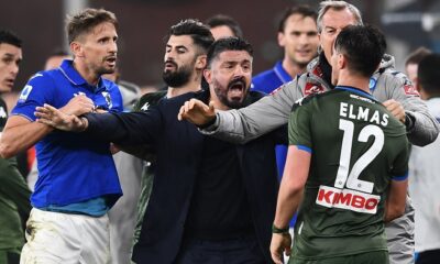 proteste gattuso elmas ramirez sampdoria napoli