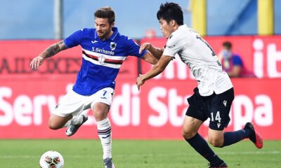 linetty tomiyasu sampdoria bologna