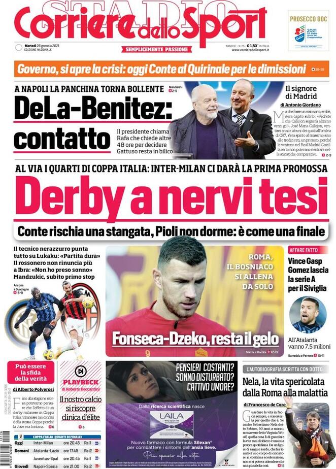 corriere dello sport 2021 01 26 600f56ff446c9