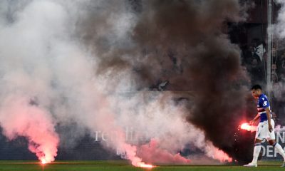 protesta tifosi Sampdoria MP1 4638