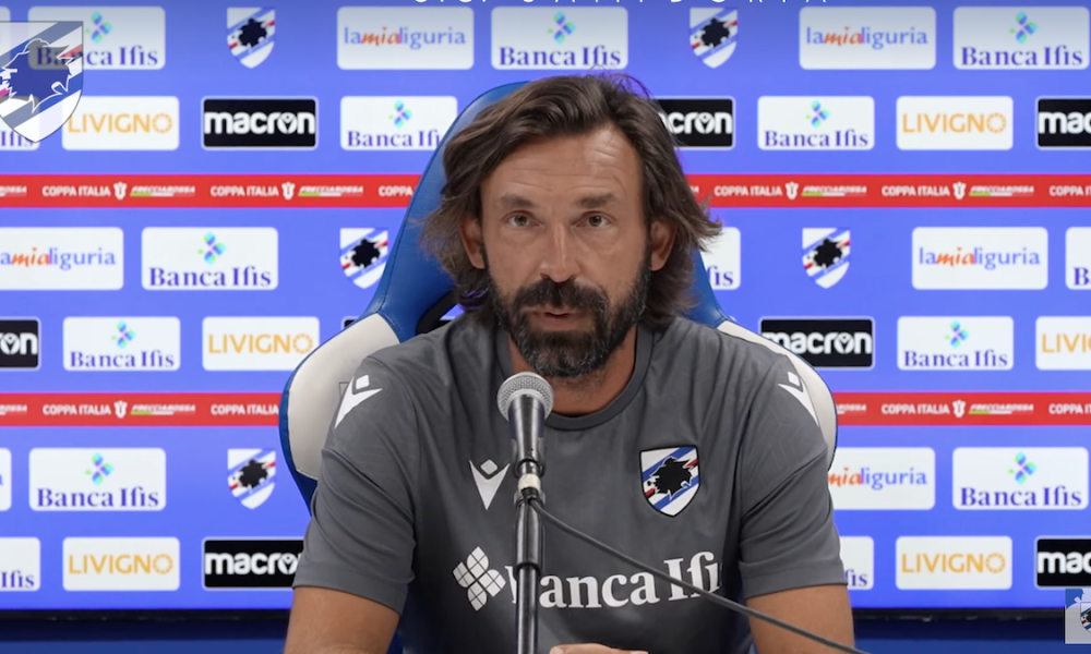 Sampdoria Pirlo: ”Inga gåvor: låt oss avsluta året väl!”