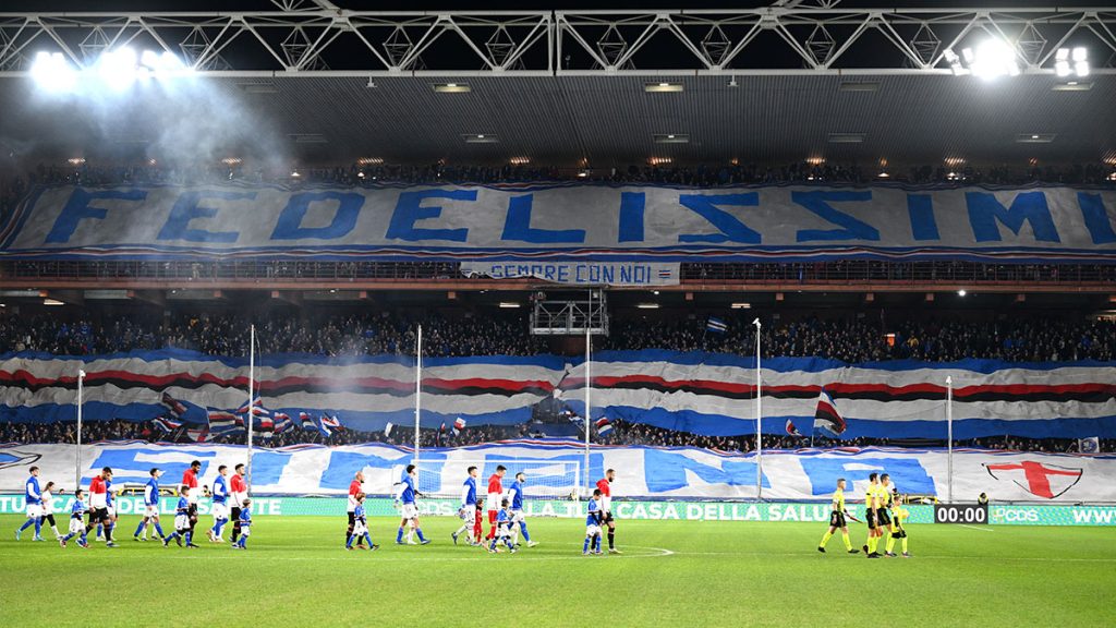 gradinata sud sampdoria tifosi