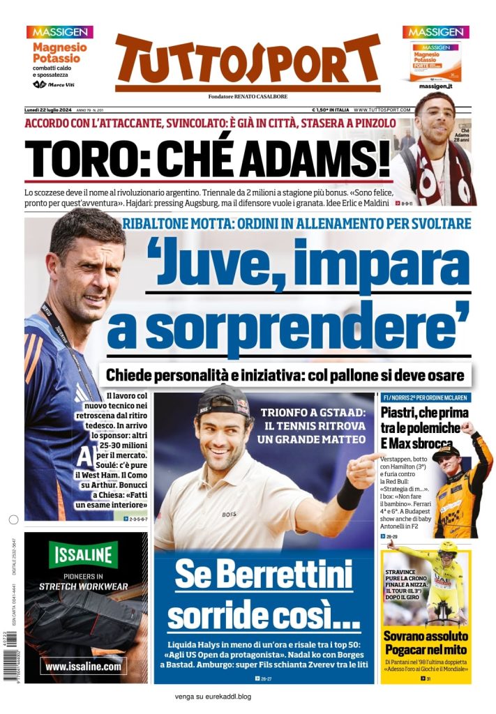 tuttosport luglio