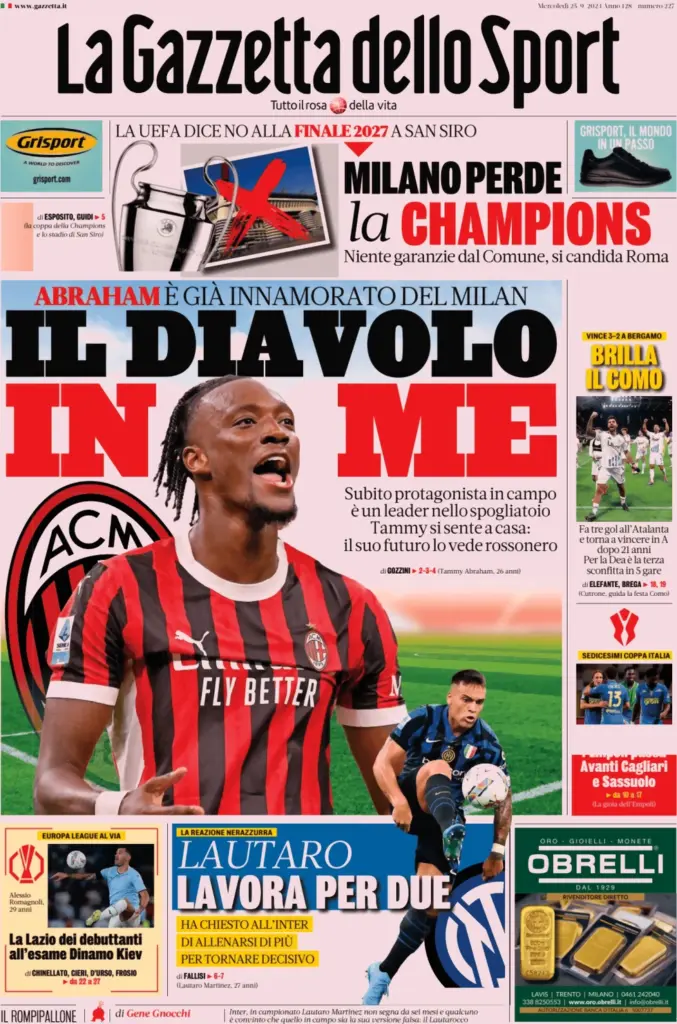 la gazzetta dello sport