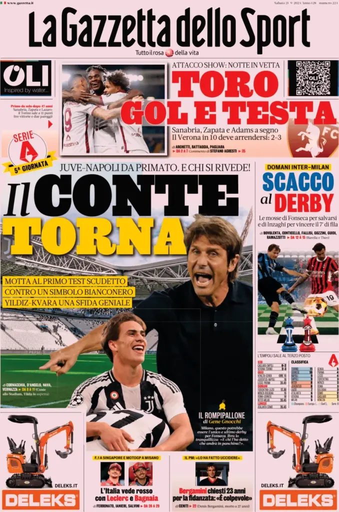 la gazzetta dello sport