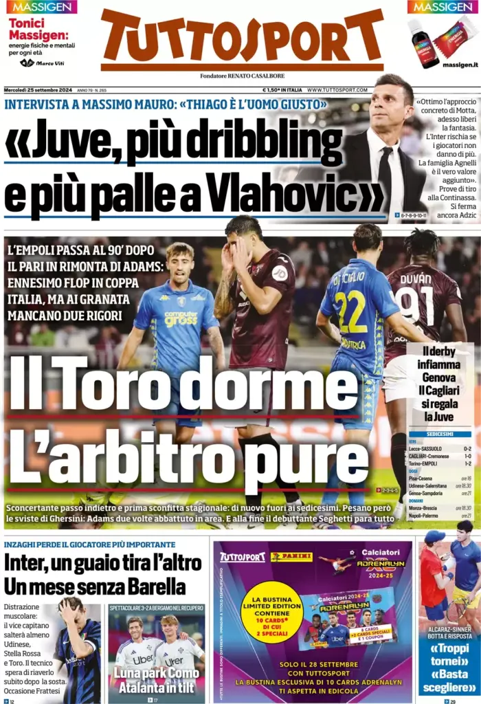 tuttosport settembre