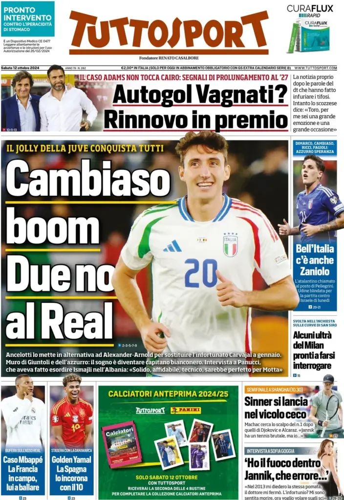 Tuttosport ottobre