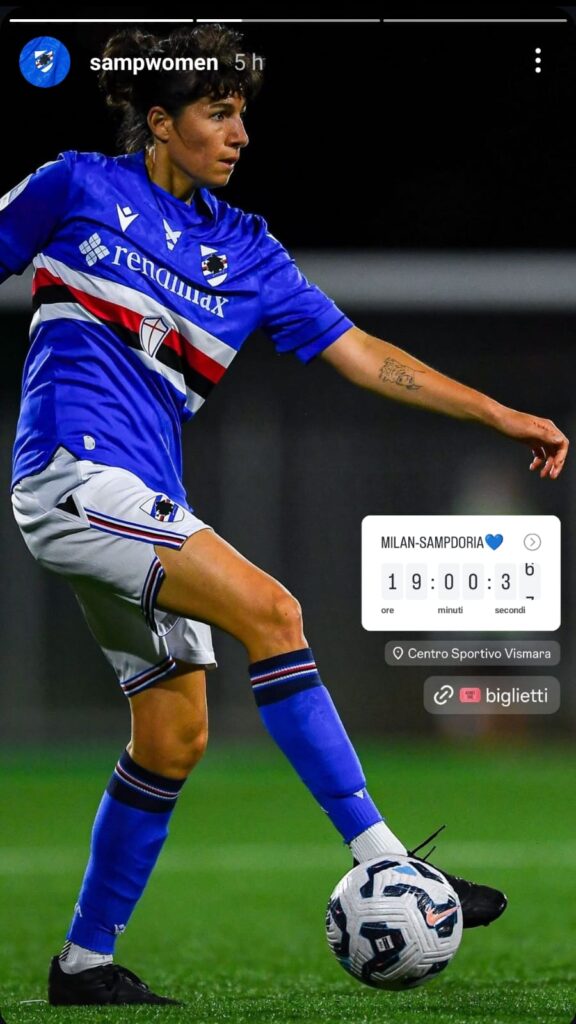 samp milan women