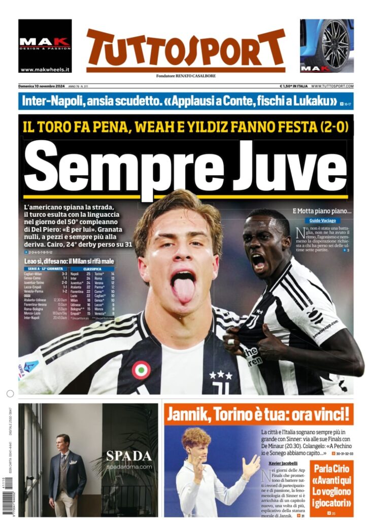 tuttosport 10 11