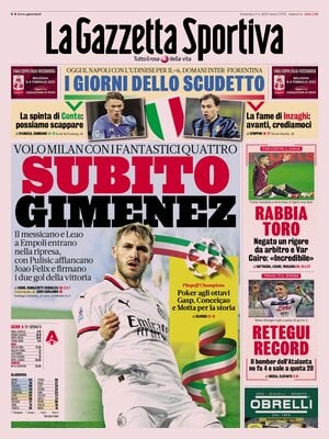 la gazzetta dello sport 063813666