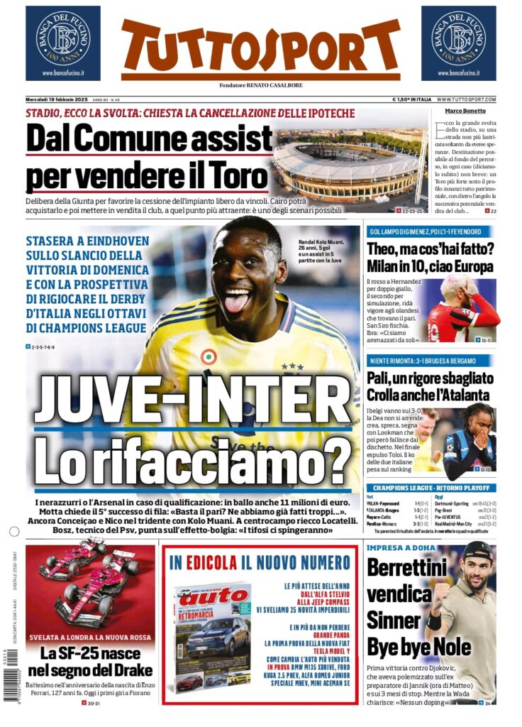 tuttosport 19 02