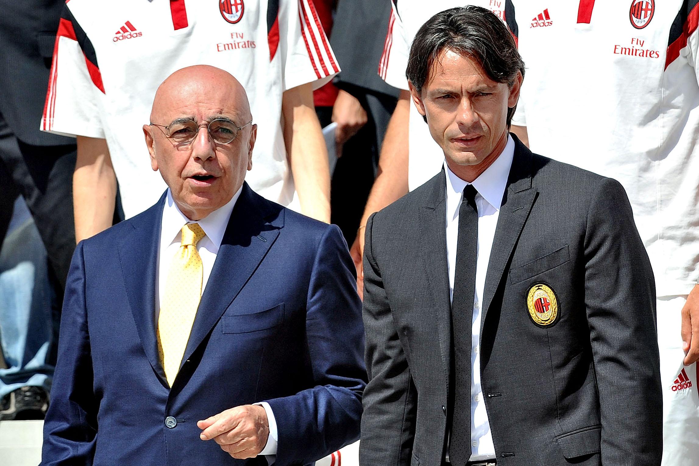 galliani inzaghi milan luglio 2014 ifa