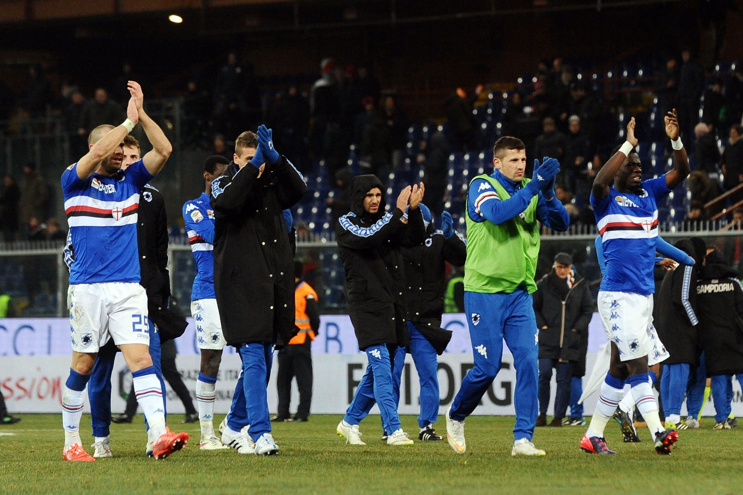 sampdoria saluta febbraio 2015 ifa