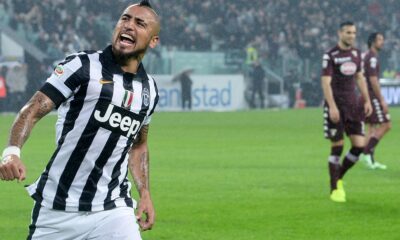 vidal esulta juventus novembre 2014 ifa