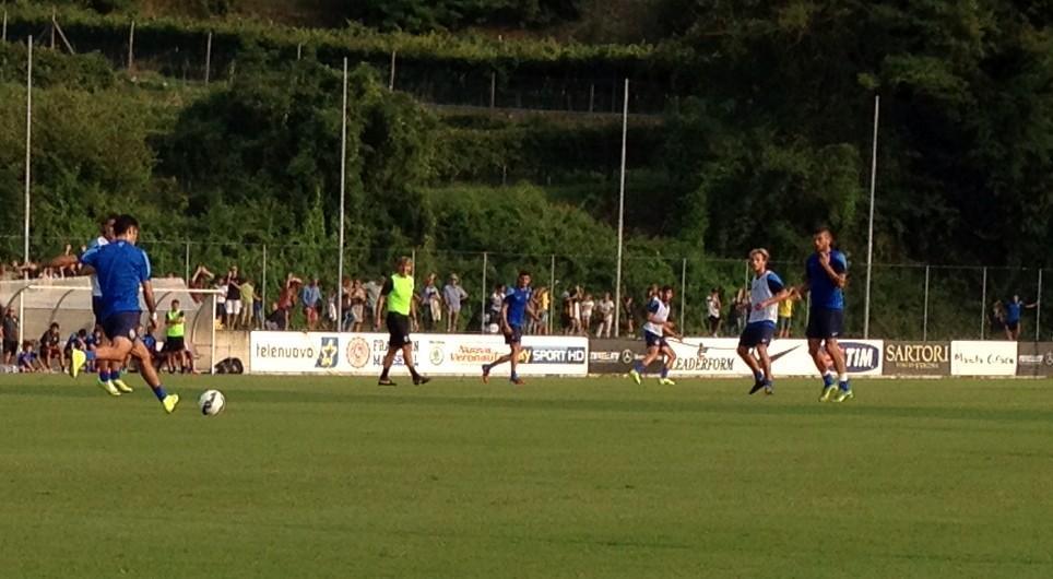 allenamento peschiera partitella