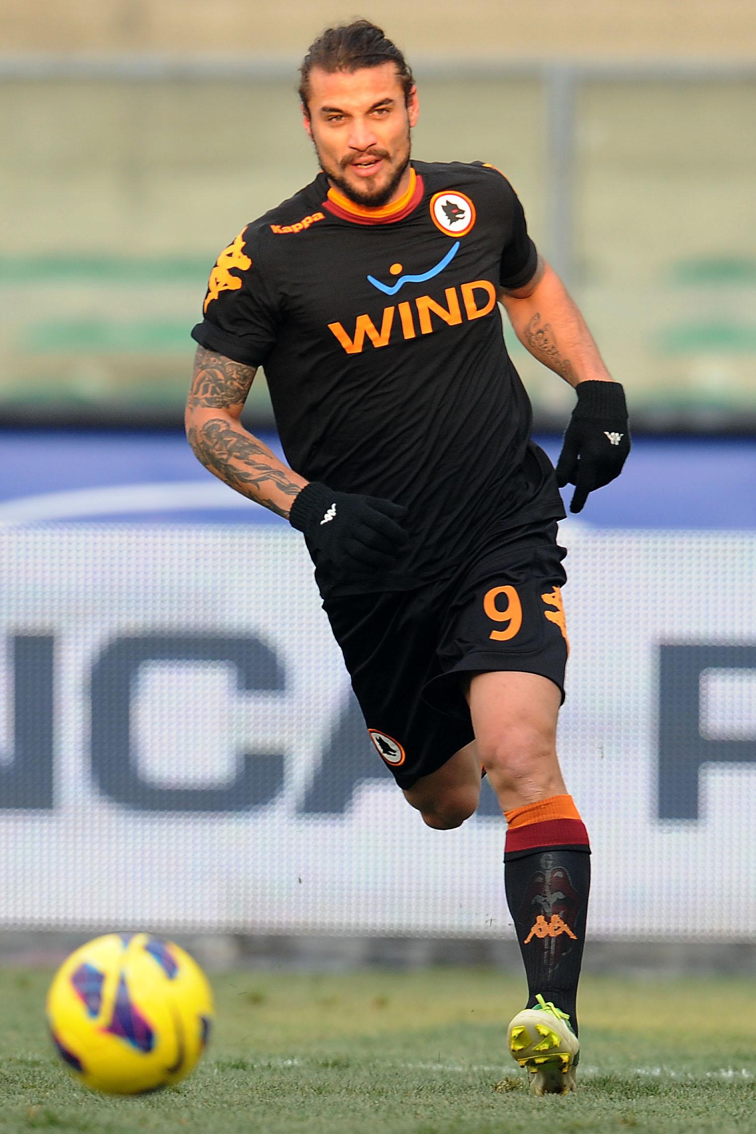 osvaldo roma trasferta maglia nera 2012 ifa