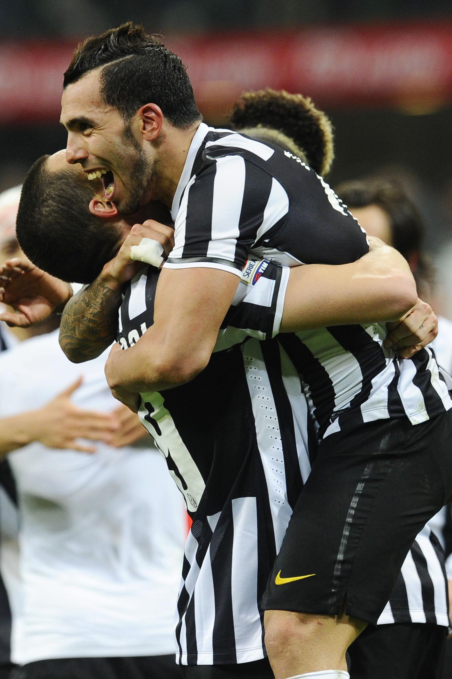 tevez bonucci esultano juventus marzo 2014 ifa